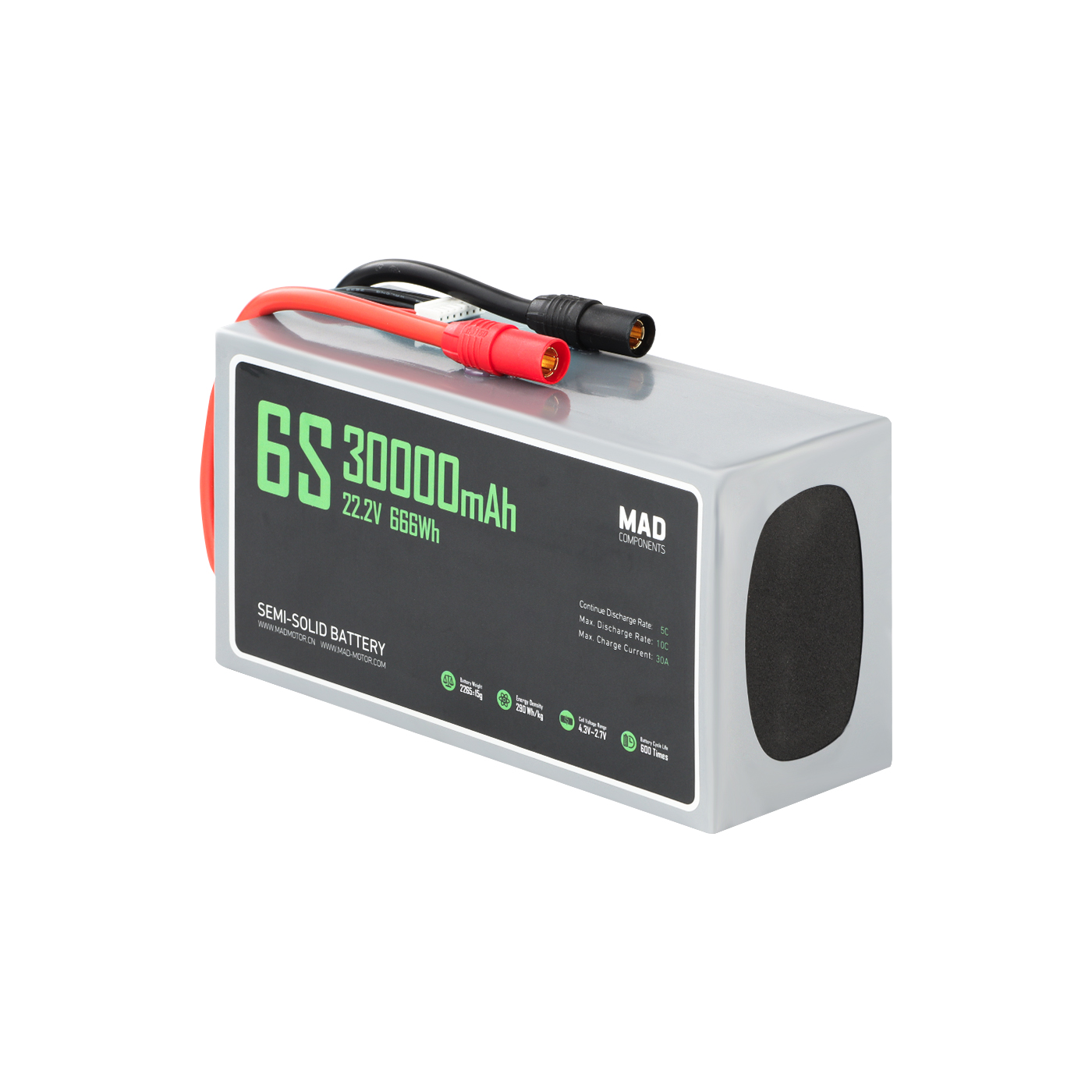 Drone Battery - Batterie lithium-ion solide haute puissance pour