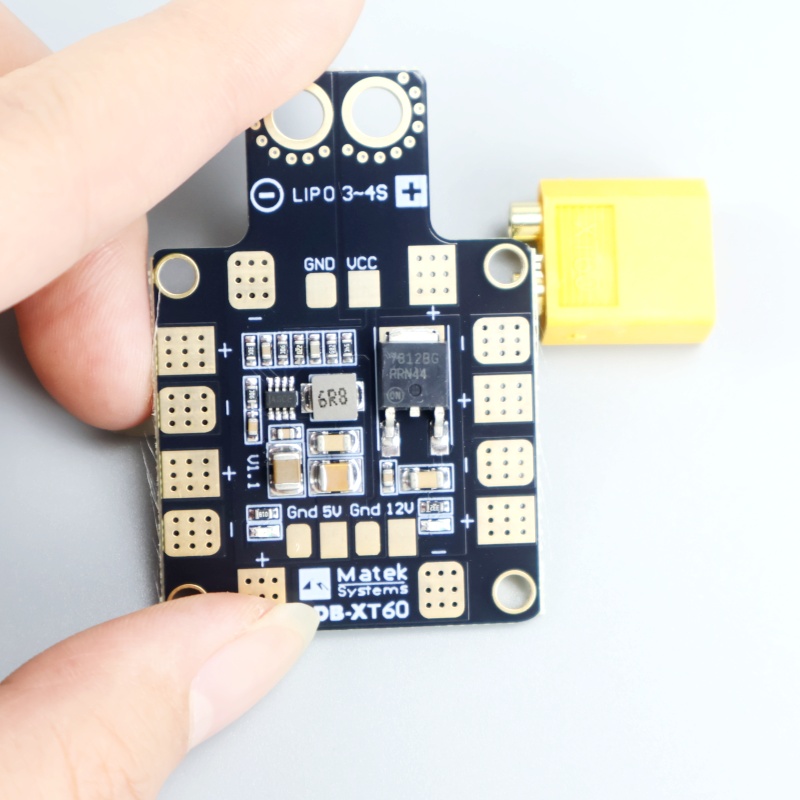 Drone Power Distribution Board - Matek Systems PDB XT60 avec BEC