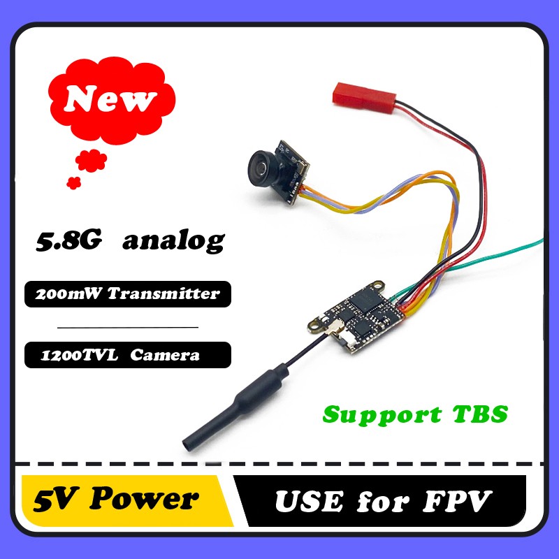 Drone Frame - SLONWAKE 5.8G 1200TVL FPV caméra VTX