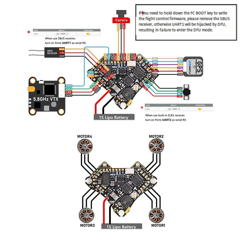 Contrôleur de vol FBIL-F435 NE - Drone Esc avis et prix