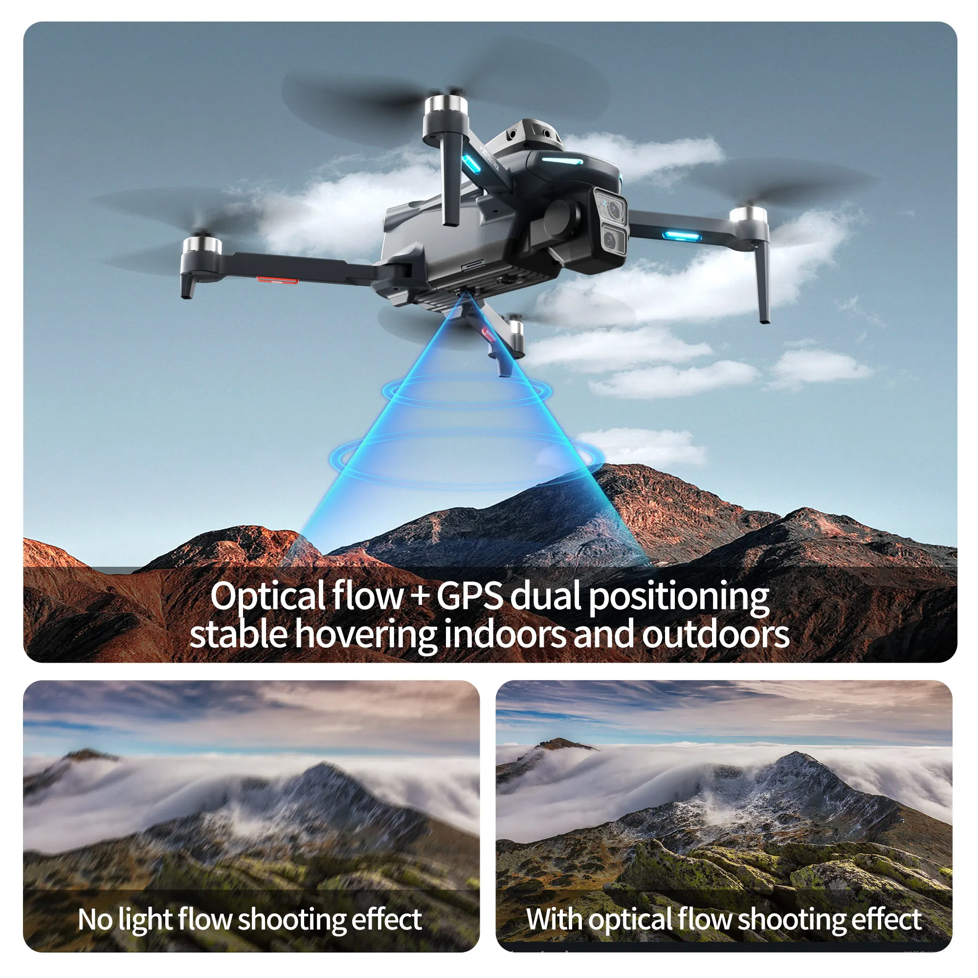 Drone GPS Lenovo XT606 MAX 4K  - Drone Gps Mount avis et prix