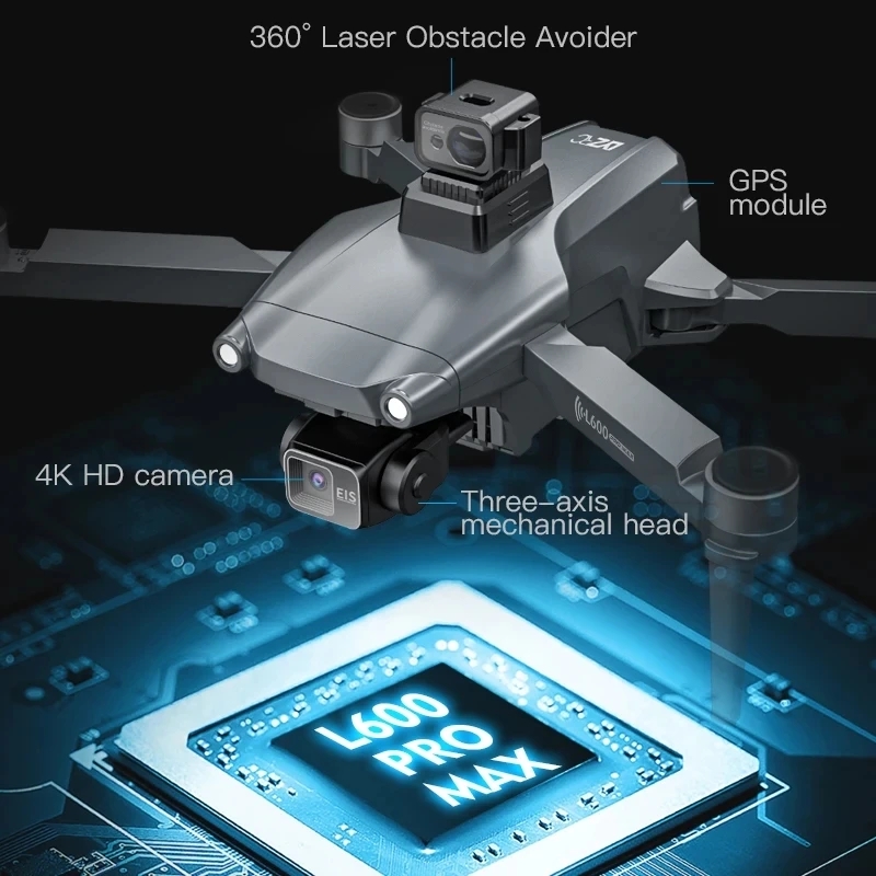 Drone GPS professionnel L600 P - Drone Gps Module avis et prix