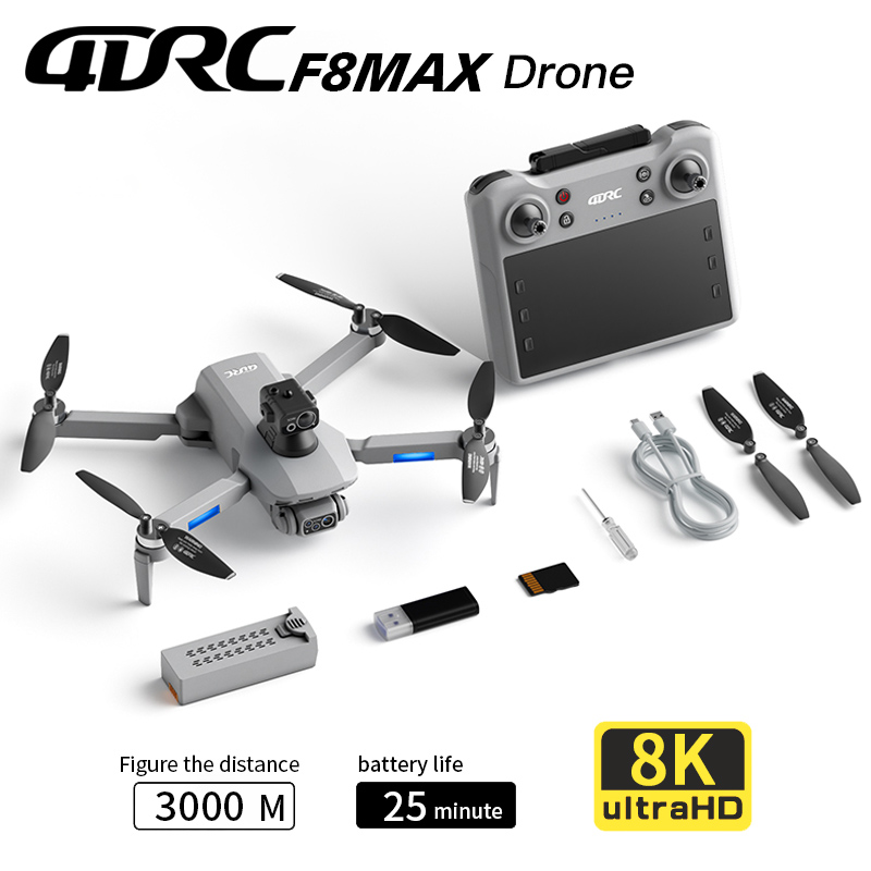Drone GPS F8 MAX, caméra profe - Drone Gps Mount avis et prix