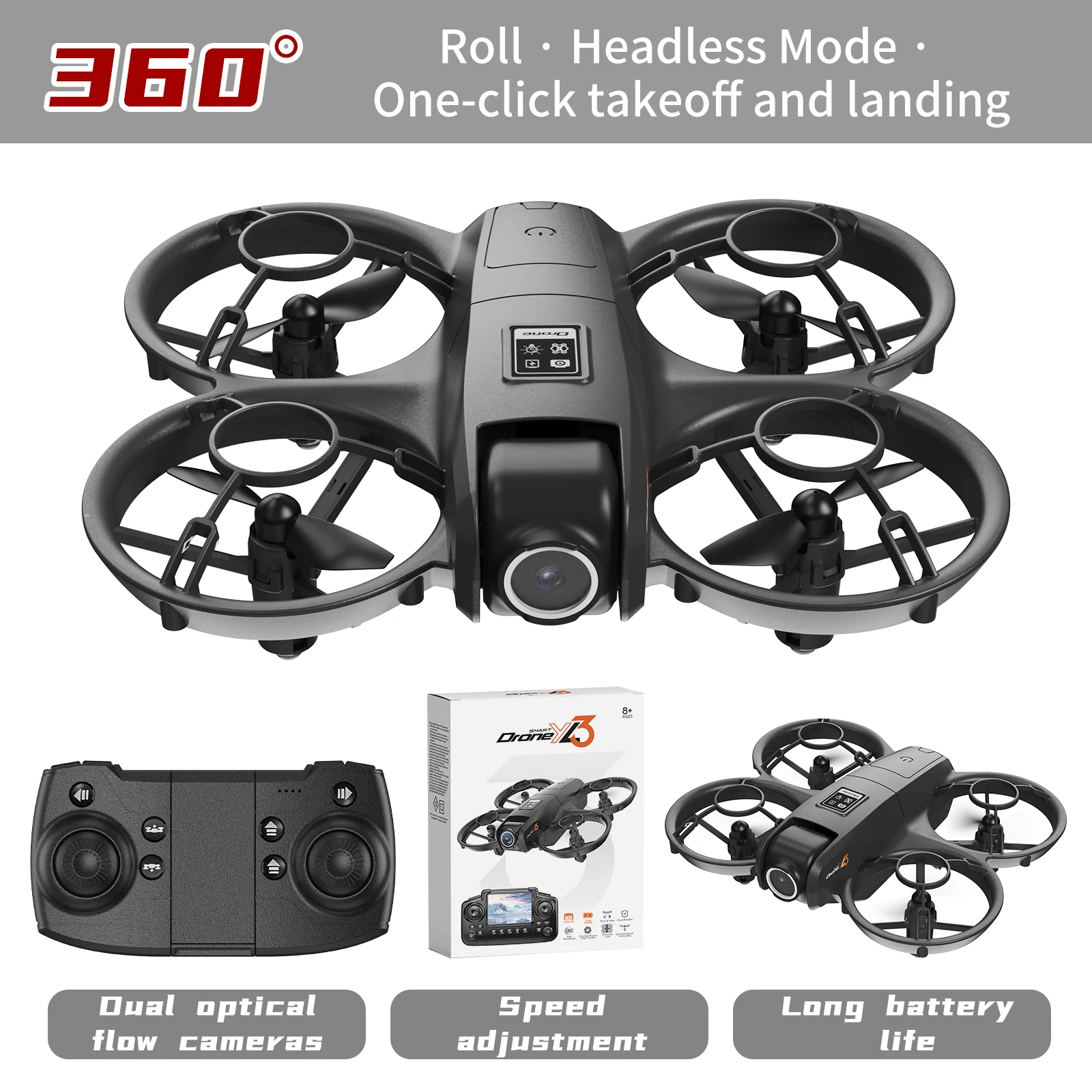 Nouveau Drone RC YL3 8K 1080P  - Drone Gps Mount avis et prix